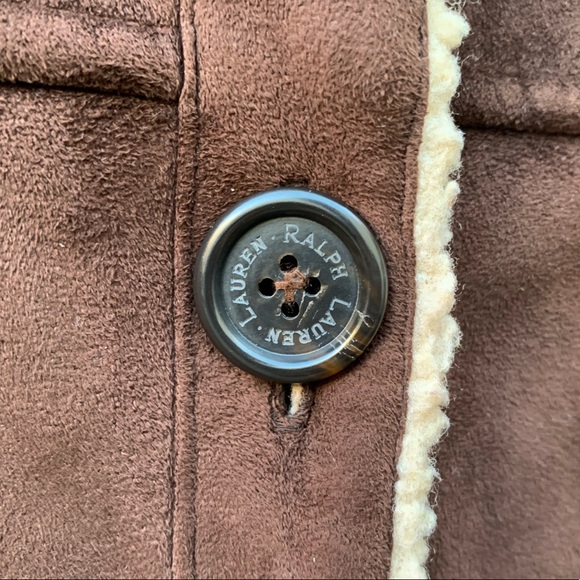 Ralph Lauren Faux Shearling Coat - Picture 3 of 4